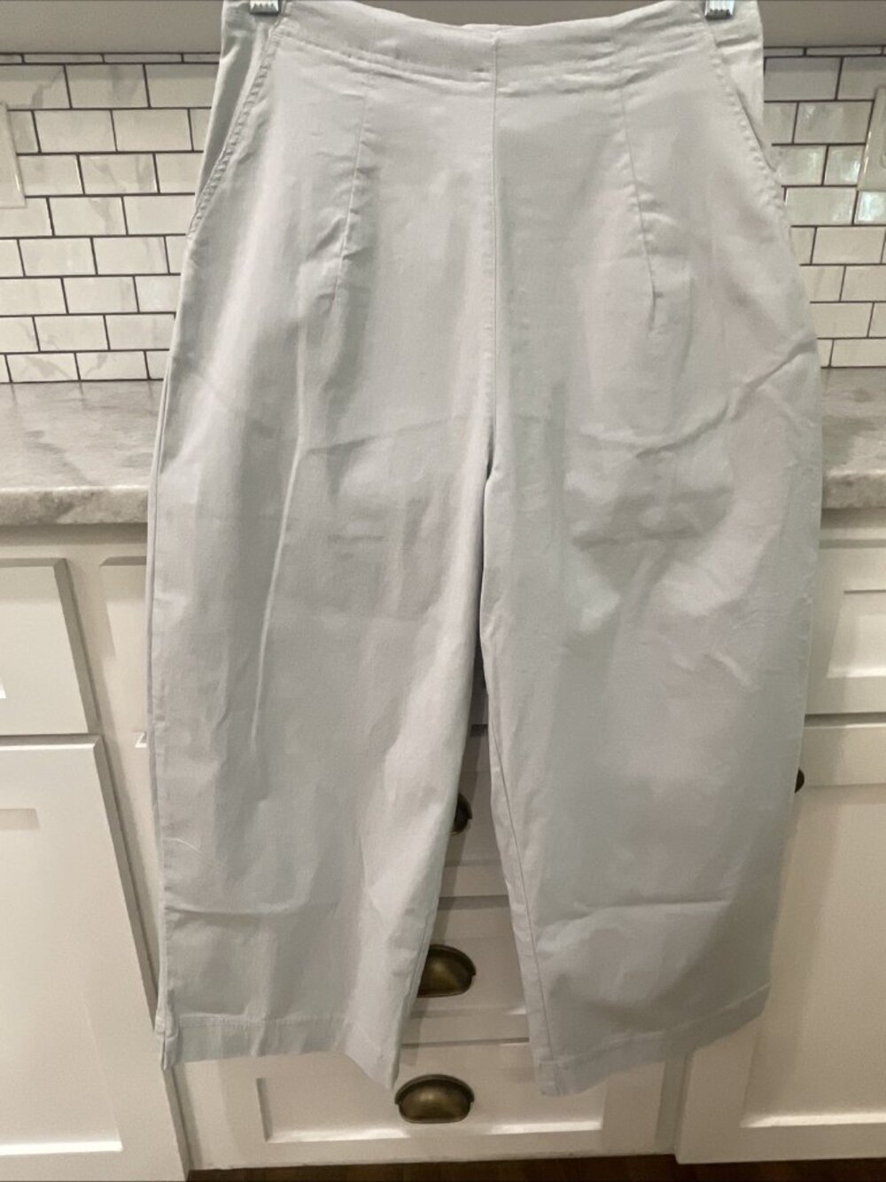 Rundholz Black Label Pants Trousers Womens XS Gray Avant Garde Low Crotch Boho